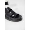 Black Leather Sandal
