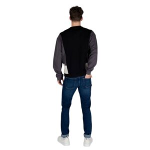 Black Cotton Sweater