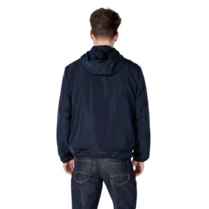 Blue Polyester Jacket