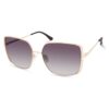 Gray Metal Sunglasses
