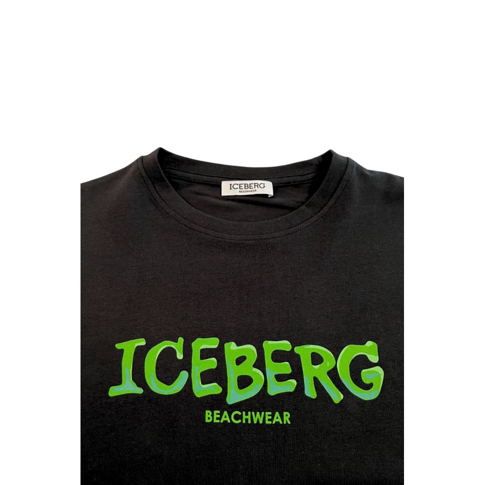 Black Cotton T-Shirt