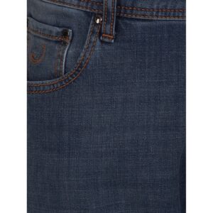 Blue Cotton Jeans & Pant