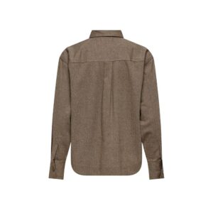 Beige Recycled Cotton Shirt