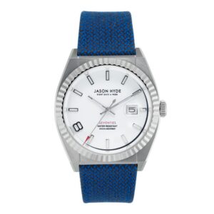 Blue Textile Watch