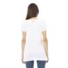 White Cotton Women T-Shirt