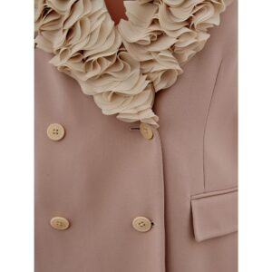 Multicolor Polyester Jackets & Coat