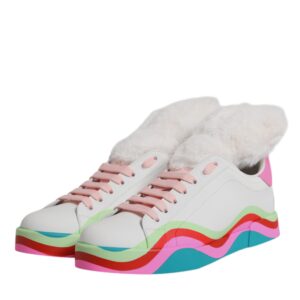 Multicolor Low Top Trainers Sneakers Shoes