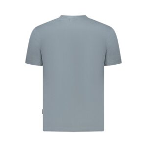 Gray Cotton Men T-Shirt