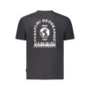 Black Cotton Men T-Shirt