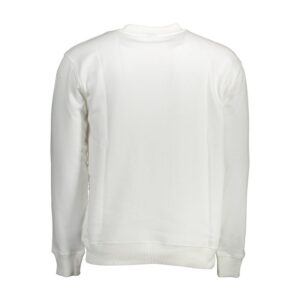White Cotton Men Sweater