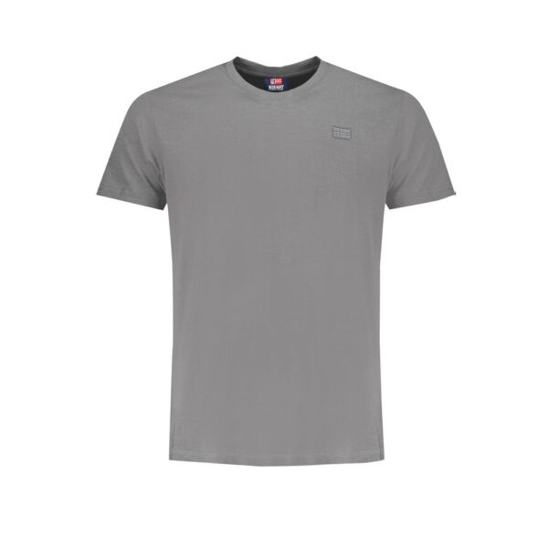 Gray Cotton T-Shirt