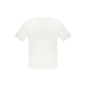 White Cotton Mens TShirt