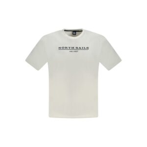 White Cotton Men T-Shirt