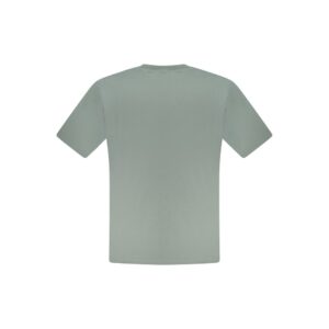 Green Cotton Men T-Shirt