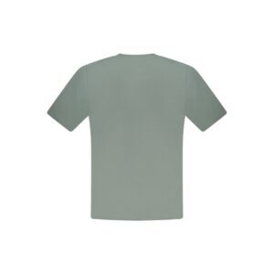 Green Cotton Men T-Shirt
