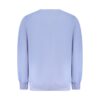Blue Cotton Men Sweater