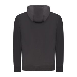 Black Cotton Men Sweater