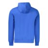 Blue Cotton Men Sweater
