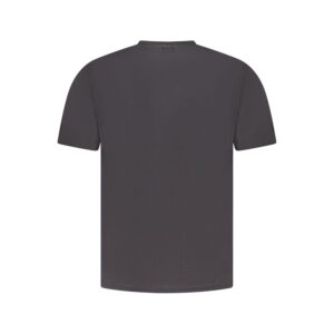 Black Cotton Men T-Shirt