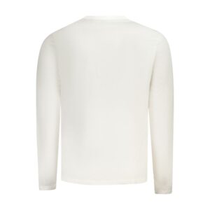 White Cotton Men T-Shirt