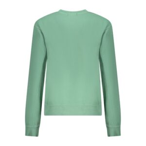 Green Cotton Women Sweater