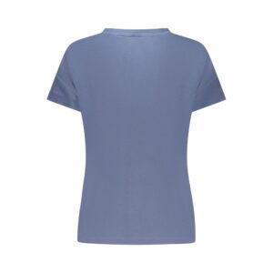 Blue Cotton Tops & T-Shirt