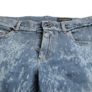 Chic Blue Skinny Stretch Denim Jeans