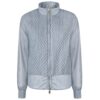 Light Blue Nylon Jackets & Coat