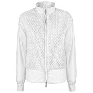 White Nylon Jackets & Coat
