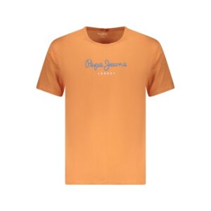 Orange Cotton T-Shirt