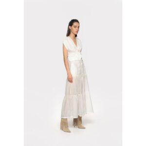 White Viscose Tops & T-Shirt