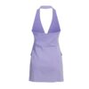 Purple Linen Dress