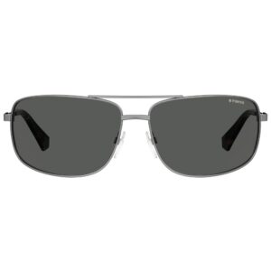 Gray Metal Sunglasses