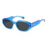 Blue Plastic/Plastic Sunglasses