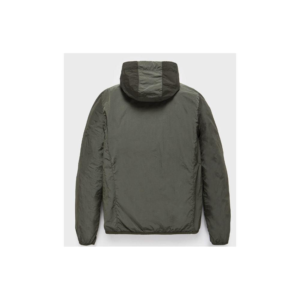 Green Polyamide Men's Jacket