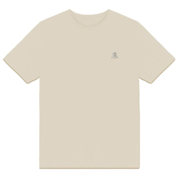 Beige Cotton T-Shirt