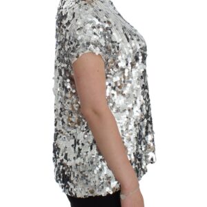 Enchanted Sicily Sequined Evening Blouse