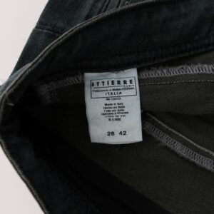 Chic Superslim Gray Cotton Jeans