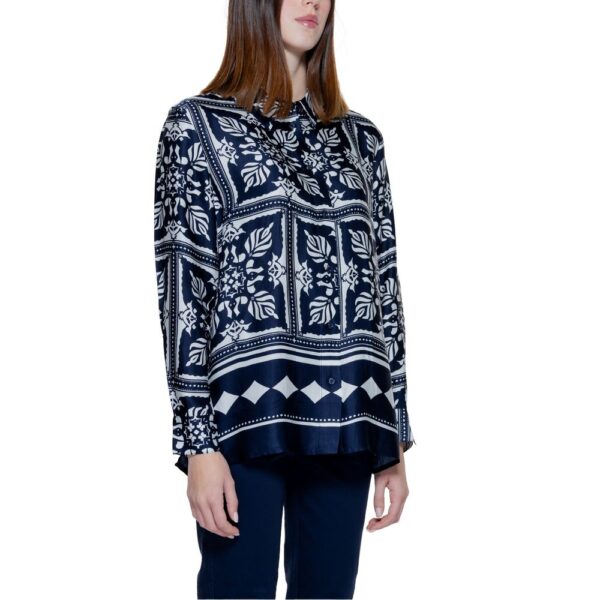 Blue Viscose Shirt