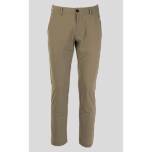 Beige Nylon Jeans & Pant