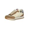 Beige Leather Men Sneaker