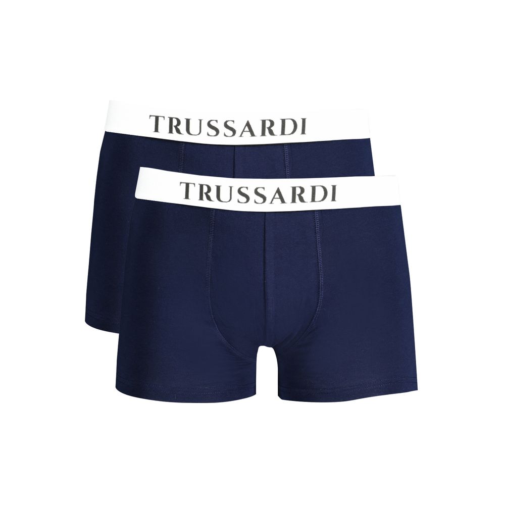Blue Cotton Underwear