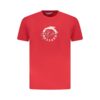 Red Cotton Men T-Shirt