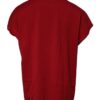 Red Logo Crown Cotton Crew Neck T-shirt