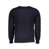 Blue Nylon Sweater