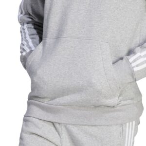 Felpa con cappuccio adidas Essentials Fleece 3-Stripes M IJ6474