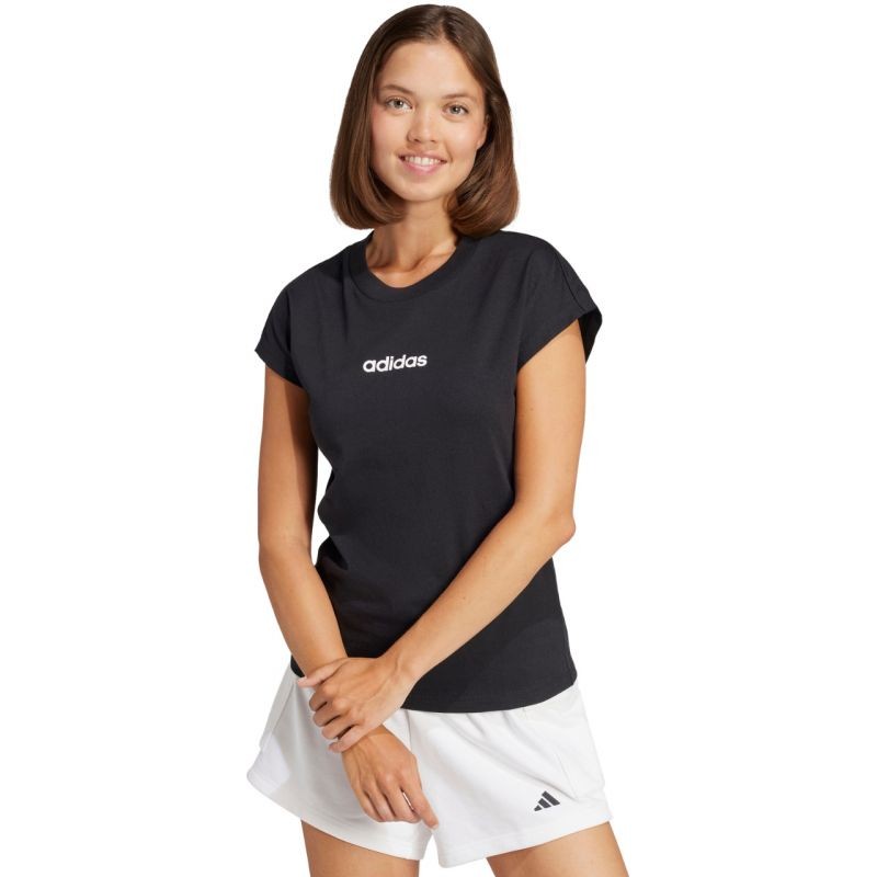 adidas Essentials Linear Cotton W T-shirt JC8238