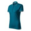 Polo Malfini Perfection tinta unita W MLI-25393 blu petrolio