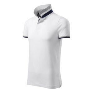 Polo bianca Malfini Collar Up M MLI-25600