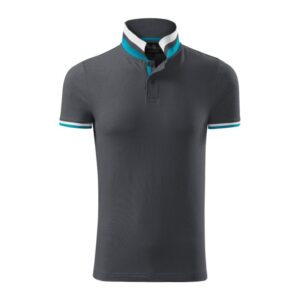 Polo Malfini Collar Up M MLI-25683 antracite chiaro